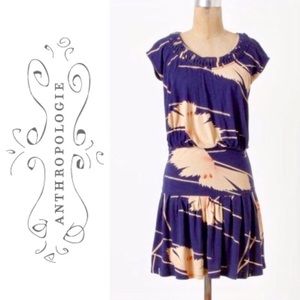 Anthropologie Drop Waist Jersey Dress Leifnotes